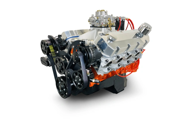 BluePrint Engines GM Big Block Compatible Pro Series 540 c.i. Deluxe Dressed - Black Pulley Kit - Carbureted